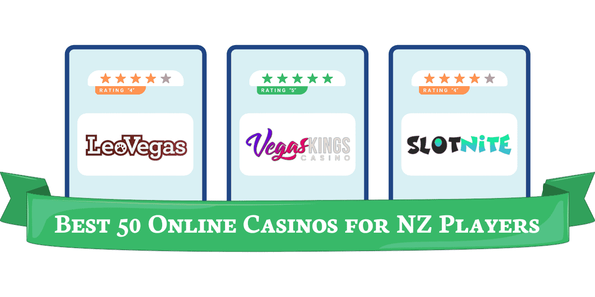 best 50 online casinos NZ