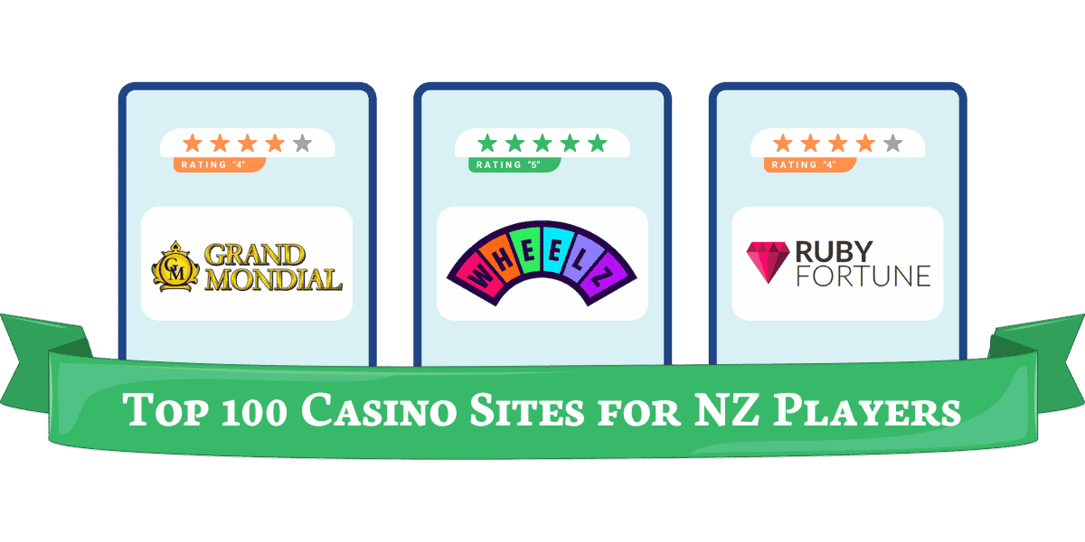 top 100 casino sites NZ
