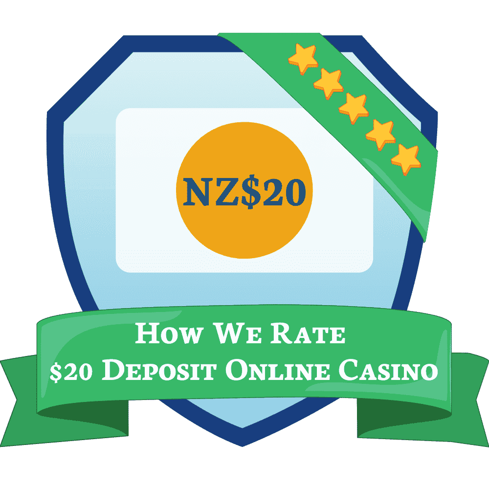 ranking $20 deposit online casino NZ