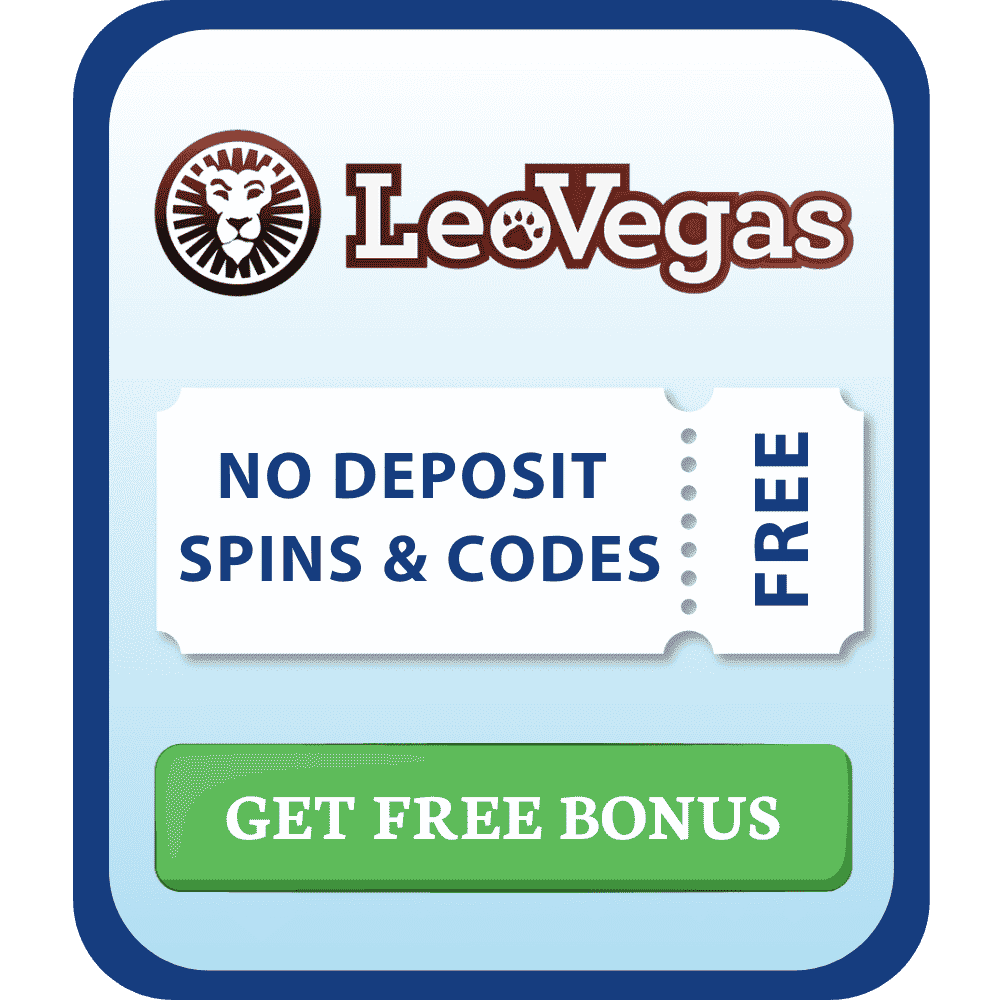 LeoVegas Casino free spins no deposit bonuses