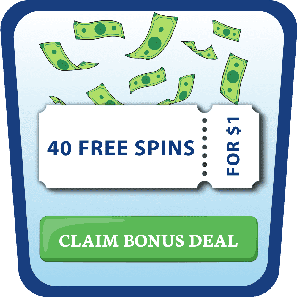 pay $1 get 40 free spins NZ