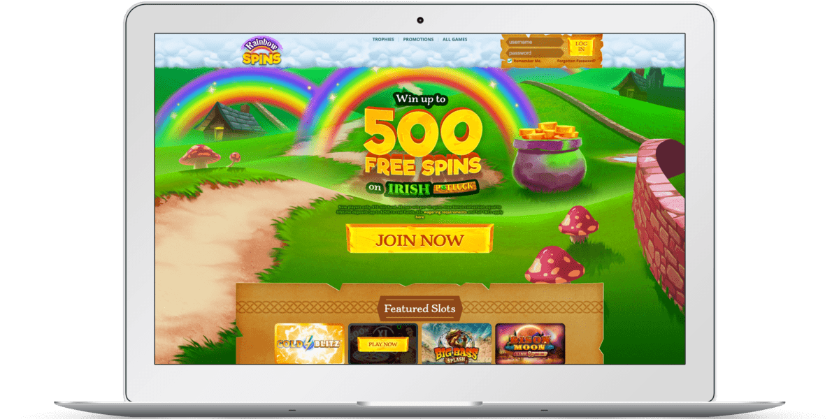 Rainbow Spins online casino