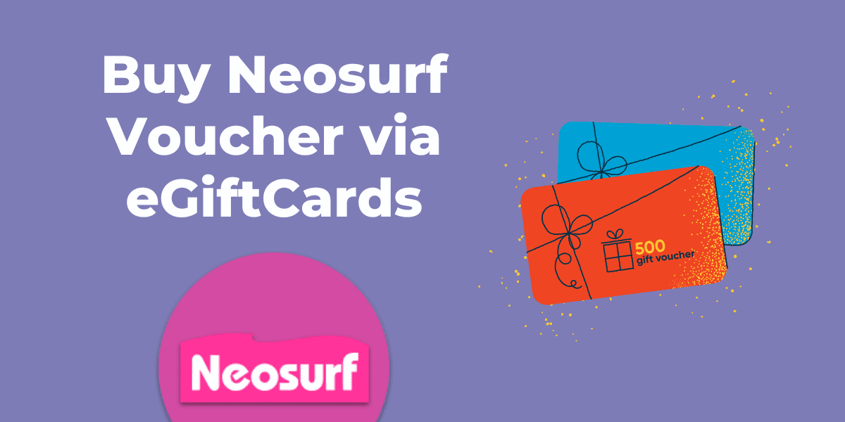 buy Neosurf voucher via eGiftCards