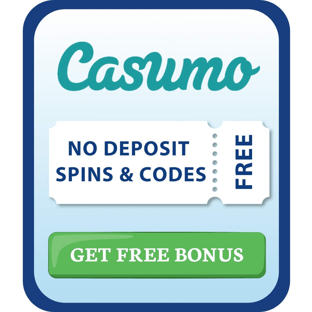 Casumo Casino free spins no deposit bonuses