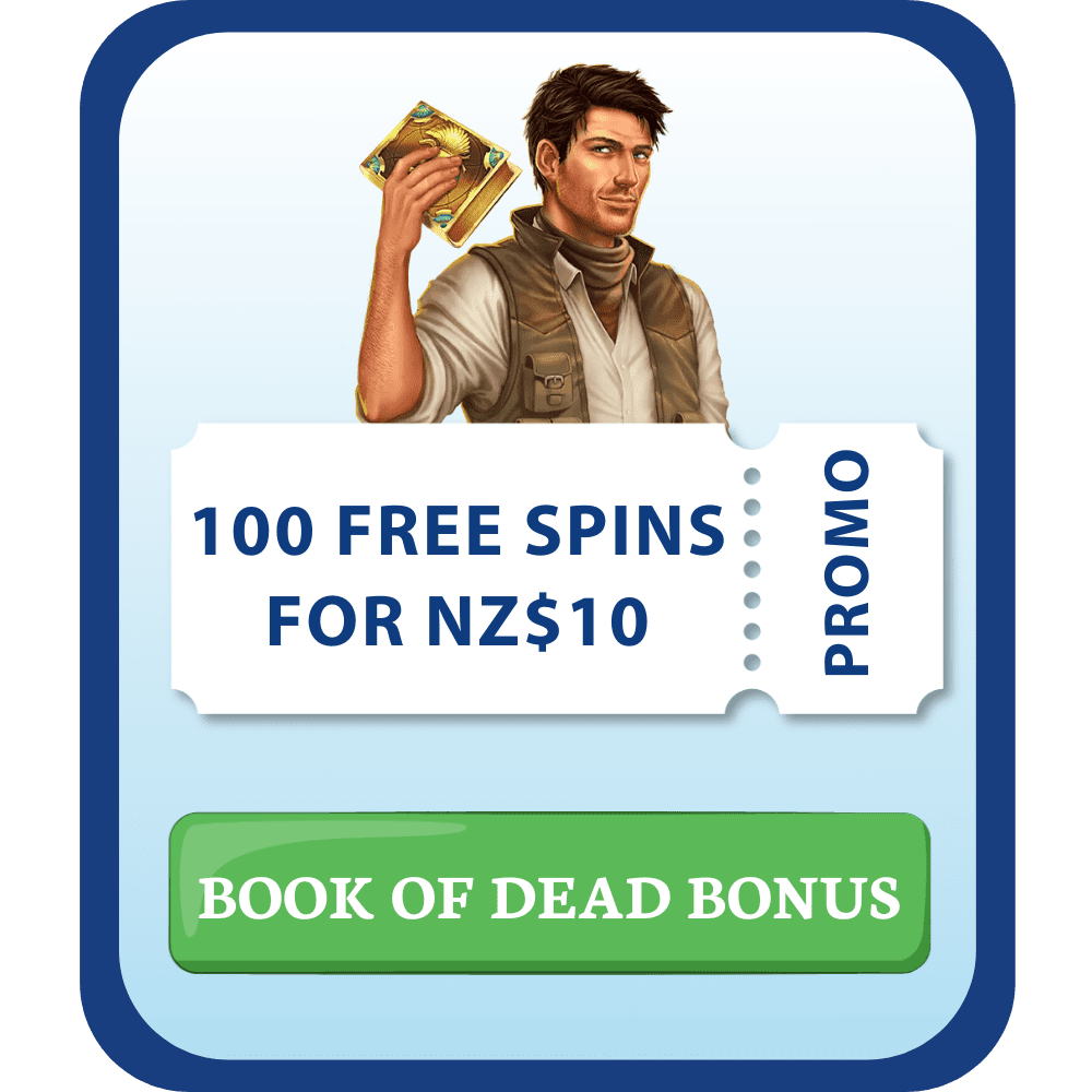 $10 deposit 100 Book of Dead spins