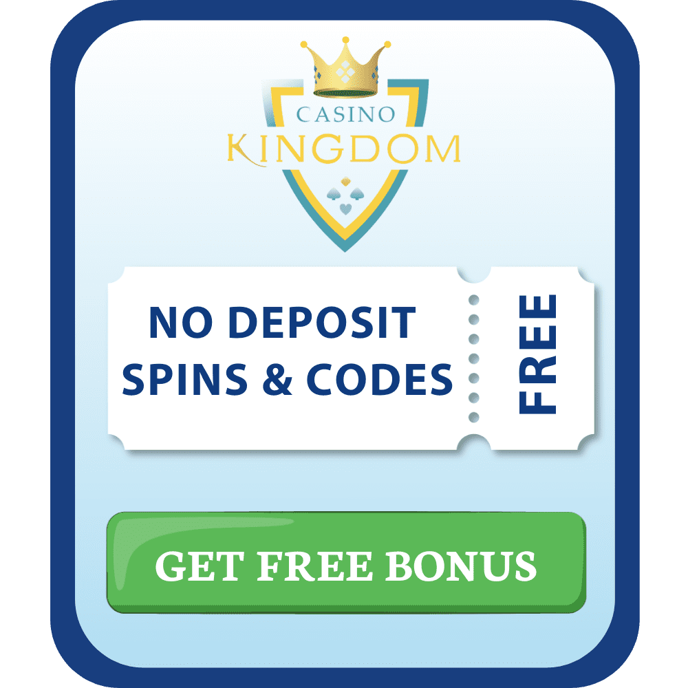 Casino Kingdom no deposit bonuses