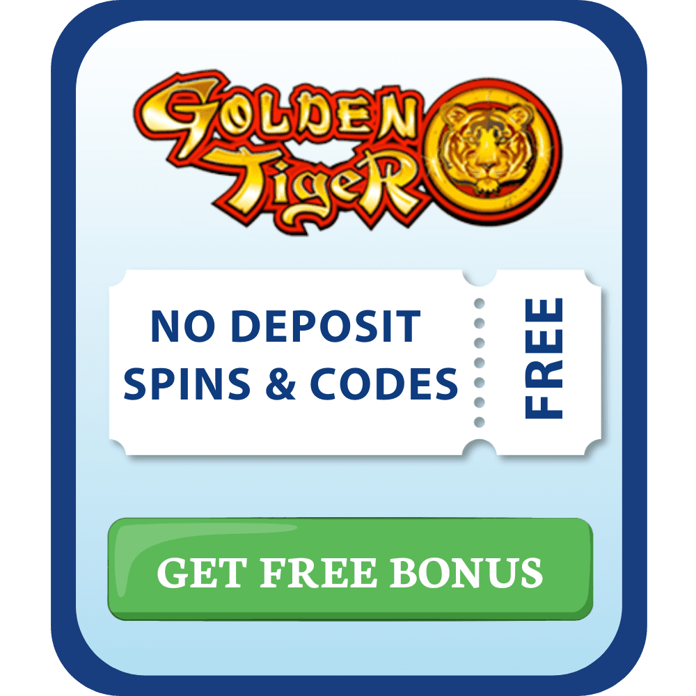 Golden Tiger Casino no deposit bonuses