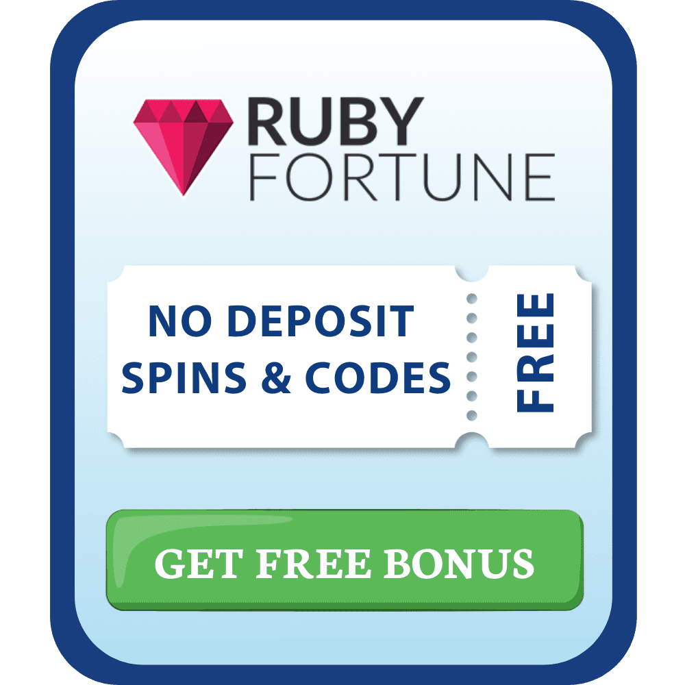 Ruby Fortune Casino no deposit bonuses
